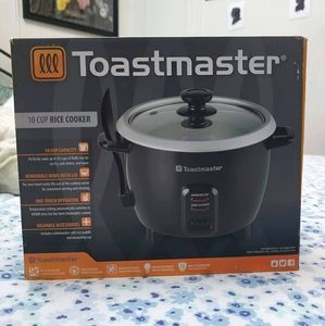 Toastmaster Black 10 Cup Rice Cooker